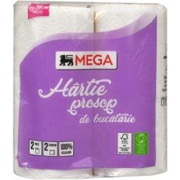 Hartie prosop de bucatarie, 2 straturi, 2 role