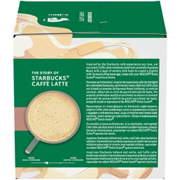 Starbucks | Cafea Caffe Latte, 12 capsule
