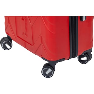 French Bull | Geanta de voiaj cu roti, 66x45x26cm, rosu