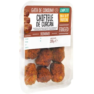 Mega Apetit | Chiftele de curcan 200g