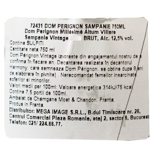 Dom Perignon | Sampanie 0.75L