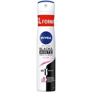 Nivea | Deodorant Black & White Invisible Clear 200ml
