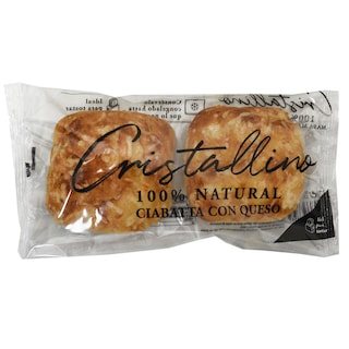 Cristallino | Ciabatta cu branza Gouda 2x68g