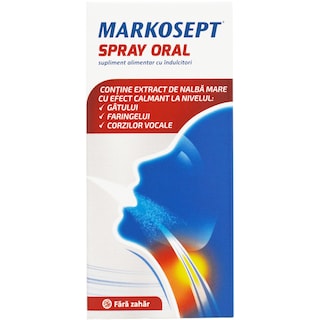 Fiterman | Markosept | Spray dureri de gat 20ml