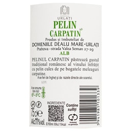 Pelin Carpatin | Pelin alb de Urlati 0.75L