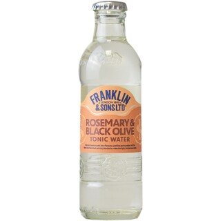 Franklin&Sons | Apa tonica cu aroma de rozmarin si masline negre 200ml