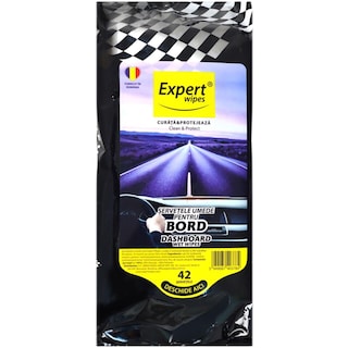 Expert wipes | Servetele umede pentru bord, 42 bucati