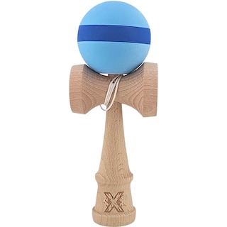 Flippy | Kendama X Originala, Profesionala, Flippy, din lemn, Rubber Grip, 18 cm, diverse culori