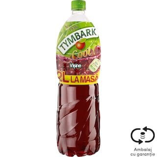 Tymbark | Bautura racoritoare cu suc de visine 2L