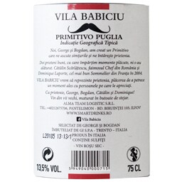 Vila Babiciu | Vin rosu sec 0.75L