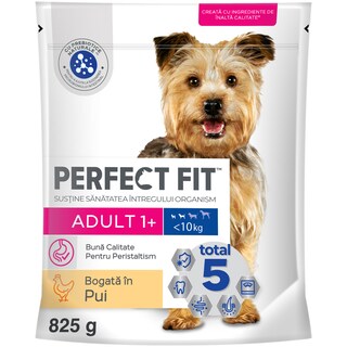 Perfect Fit | Hrana completa, uscata, bogata in pui, pentru caini adulti 825g