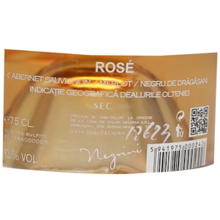 Negrini | Hexagon | Vin rose cupaj 0.75L