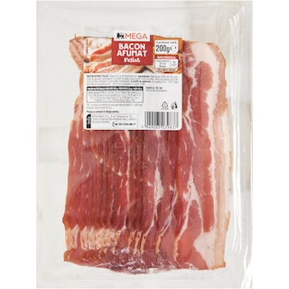 MEGA | Bacon afumat feliat 200g