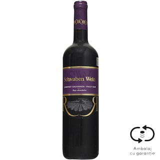 Schwaben Wein | Vin rosu demidulce Cabernet Sauvignon & Pinot Noir 0.75L