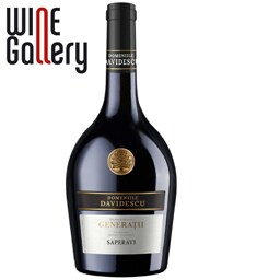 Domeniile Davidescu | Vin rosu sec Saperavi 0.75L