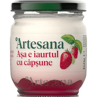 Artesana | Iaurt cu capsune 160g