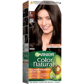 Garnier | Color Naturals | Vopsea pentru par 3 Saten Inchis