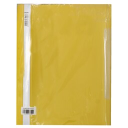 MP | Dosare A4 plastic cu sina si perforatii, 25 bucati, diverse culori