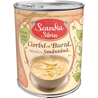 Scandia Sibiu | Ciorba de burta dreasa cu smantana 820g
