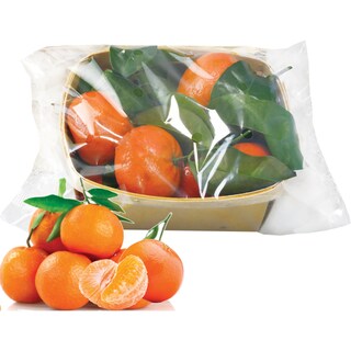 (produs ambalat) | Mandarine cu frunze  750g