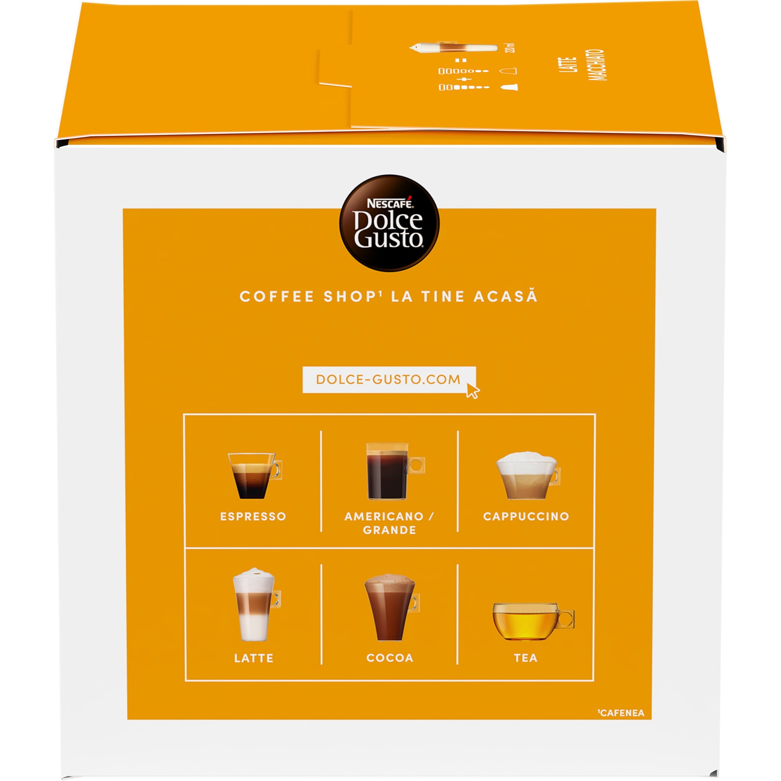 Nescafe | Dolce Gusto | Cafea Latte Macchiato, 8 bauturi | Mega-image