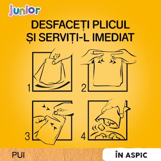 Pedigree | Hrana completa pentru catei Junior cu pui si orez 100g