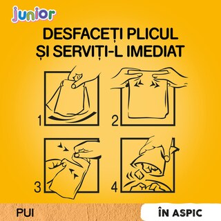 Pedigree | Hrana completa pentru catei Junior cu pui si orez 100g