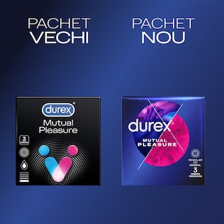 Durex | Prezervative Mutual Pleasure 3 bucati