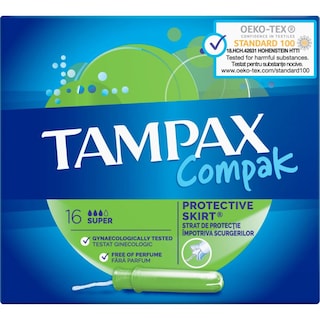 Tampax | Tampoane interne Super, 16 bucati