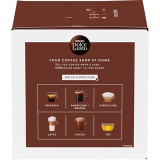 Nescafe | Dolce Gusto | Ciocolata calda Chococino, 16 capsule, 8 bauturi