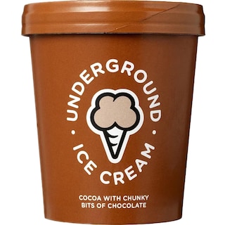 Underground | Inghetata cu cacao si bucati de ciocolata 280g