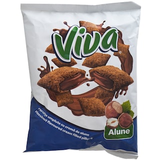 Viva | Pernite umplute cu crema de alune 200g