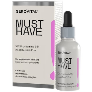 Gerovital | Ser regenerant calmant 30ml