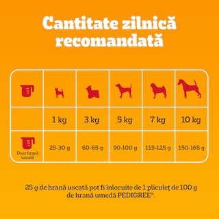 Pedigree | Hrana uscata pentru caini Adult mini, cu pasare si legume 2kg