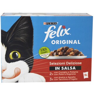 Hrana umeda pentru pisici, cu pasare in sos 10x85g