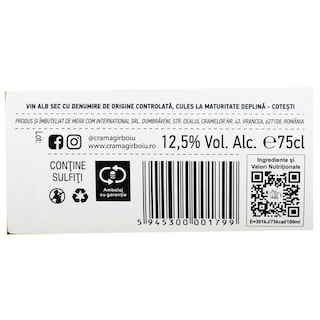 Livia | Vin alb sec Sarba 0.75L