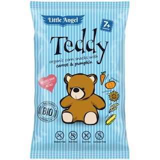 Little Angels | Pufuleti eco cu morcovi si dovleac 30g