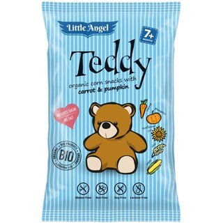 Little Angel | Pufuleti eco cu morcovi si dovleac 30g