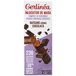 Gerlinea | Batoane cu ciocolata 2x31g