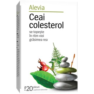 Alevia | Ceai medicinal pentru colesterol 20 plicuri 20x1.5g