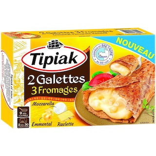 Tipiak | Galete 3 fromages 250g