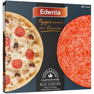 Edenia | Pizza Pepperoni in bianco 380g