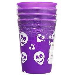 (bucata) | Set 4 pahare Halloween, diverse modele