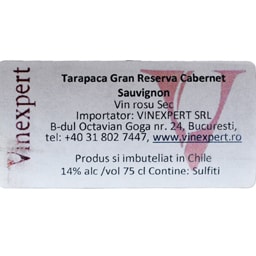 Tarapaca | Gran Reserva | Vin rosu Cabernet Sauvignon 0.75L