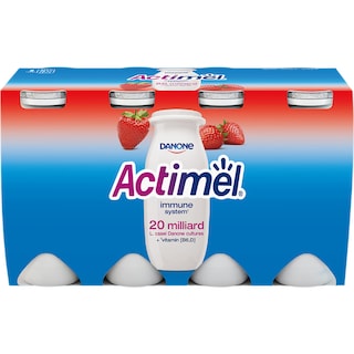 Actimel | Iaurt cu capsuni, 8 bucati 8x100g