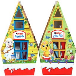 Kinder | Ciocolata cu lapte Mini Mix 76g