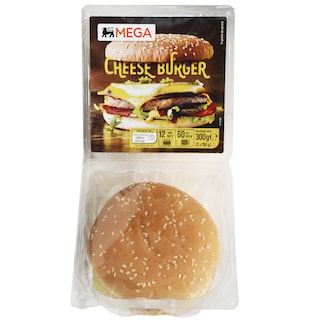 MEGA | Cheeseburger 2x150g