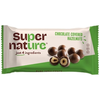 Super Nature | Alune de padure in ciocolata bio 40g