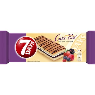 7Days | Prajitura cu crema de fructe de padure si vanilie 30g