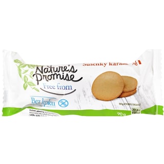 Nature's Promise Free From | Biscuiti cu caramel fara gluten 90g